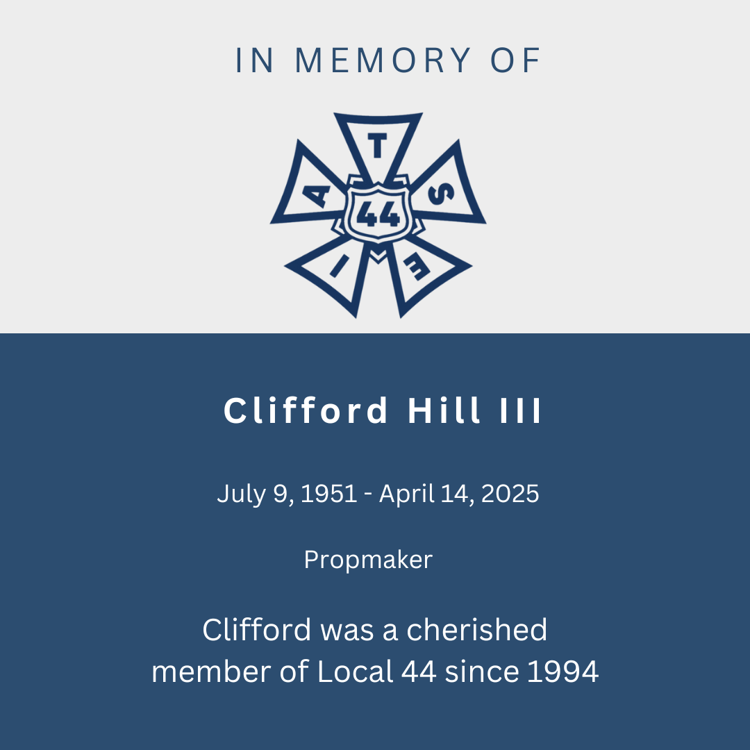 In memory of Clifford Hill III