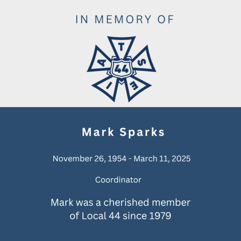In memory of Mark Sparks