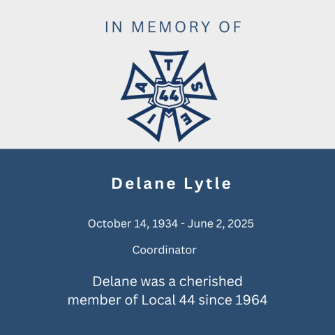 In memory of Delane Lytle
