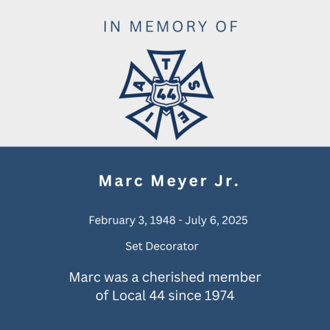 In memory of Marc Meyer Jr.