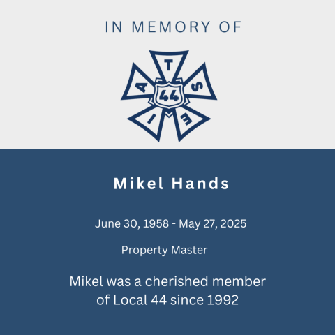 In memory of Mikel Hands
