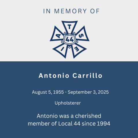In memory of Antonio Carrillo