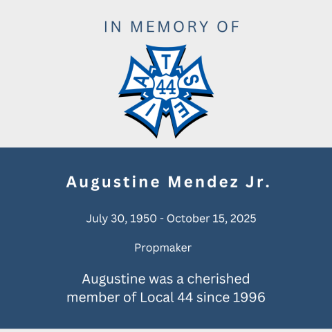 In memory of Augustine Mendez Jr.