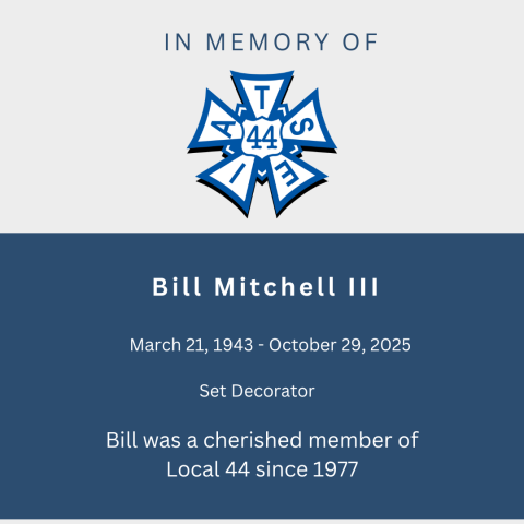 In memory of Bill Mitchell III
