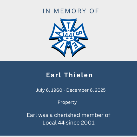 In memory of Earl Thielen
